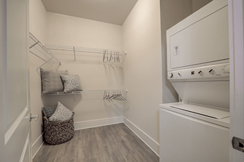 Energy efficient in-unit washer & dryer